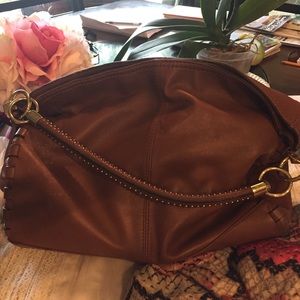 Brown leather Vince cumuto Bag